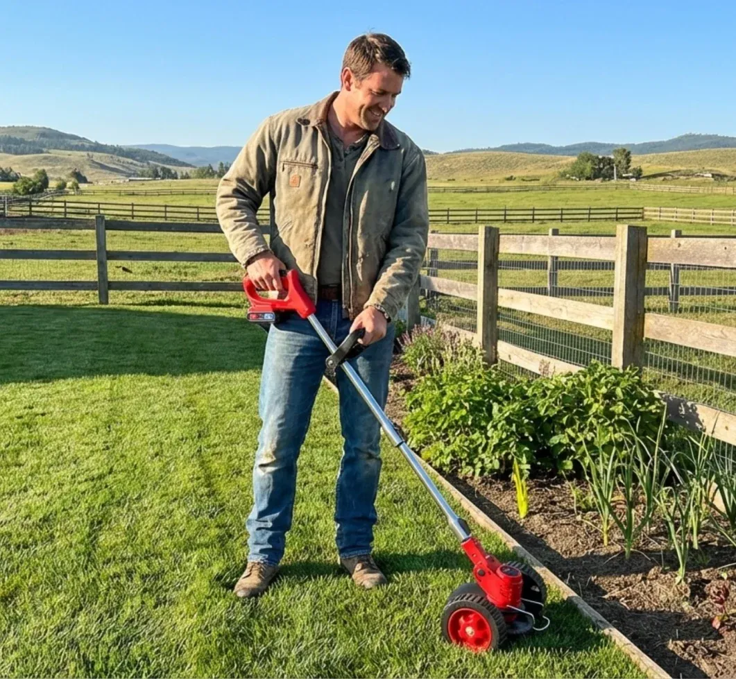 Wood Ranger Lawn & Weed Trimmer – Lightweight 3-in-1 cordless trimmer for grass, weeds and branches
