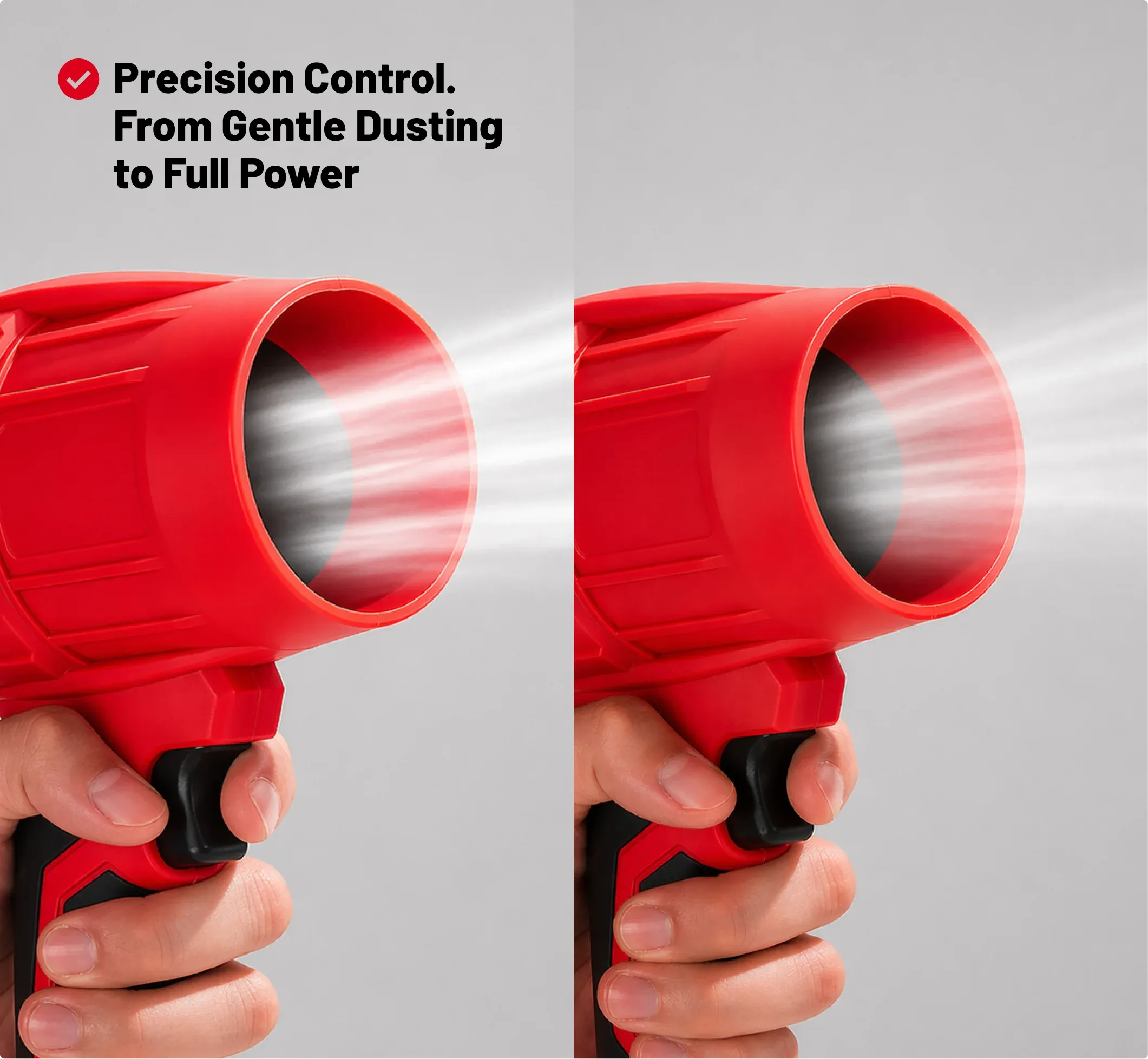 Wood Ranger Power Blower – One tool for every mess: driveway, patio, car, workshop and home office